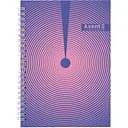 Блокнот А5 Axent №30 на спирали твердая обложка 96 листов клетка (8032-30-A)