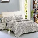 Комплект постільної білизни Soho Borocco Двоспальний 180x220 см сірий (Y930-9-3)