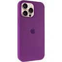 Чохол Epik Silicone Case Full Protective AA для Apple iPhone 15 Pro 6.1 Фіолетовий/Grape
