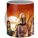 Кружка GeekLand Звездные войны Мандалорец Мандалорец Star Wars The Mandalorian арт TM.04.26 330 мл белая