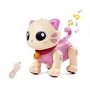 Животное интерактивное кот 15 см, ходит, звук, свет, на батарейках, 23.5x21.5x14 см