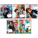 Тетради ученические 36 листов линия 1В Japanese adventure, 15 шт. в упаковке