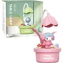 Детская настольная лампа Май Мелоди цветочный розовый горшок (351C)