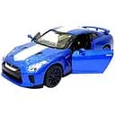 Модель автомобиля Автопром 68469 Nissan GT-R (R35) масштаб 1:32 светло, звук синий