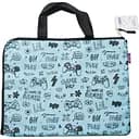 Папка шкільна ZiBi Школа горизонтальна з ручками А4 блакитка (ZB.705528-14)