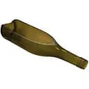 Тарелка-бутылка Mazhura 30 см зеленый (mz708123)