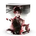 Кружка GeekLand Атака Титанов Attack on Titan красные перья AT.02.56 330 мл белая