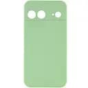 Чохол Silicone Cover Lakshmi Full Camera (AAA) для Google Pixel 8 М'ятний / Mint