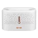 Зволожувач повітря Kinscoter iFlame J5-7 White портативний аромадифузор електричний з ефектом полум'я