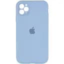 Чохол Epik Silicone Case Square Full Camera Protective AA для Apple iPhone 11 Pro Max 6.5 Блакитний/Lilac Blue