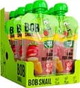 Пюре фруктове Bob Snail Смузі Банан-Полуниця, пастеризоване 1.2 кг (10 шт. по 120 г)