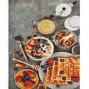 Алмазна мозаїка Brushme Віденські вафлі на підрамнику 40x50 см (DBS1098)