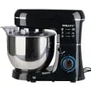 Стационарный миксер тестомес Sokany SK-275 с металлической чашей планетарное вращение 8л 1800Вт Черный