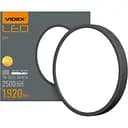 Світильник накладний Videx LED 24W 5000K Black круглий (VL-DLRS-245B)