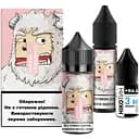 Набор компонентов для самозамеса солевой жидкости для вейпа Flavorlab FL350 30 мл 0-50 мг Banana Strawberry Банан Клубника (15387)