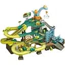 Гараж ZX 003 A: автоматичний підйомник, 2 режими роботи, механічний кран, що обертається, 4 машинки