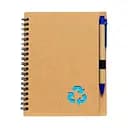 Блокнот В6 на спіралі JX004/006 із ручкою