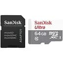 Карта памяти Sandisk microSDHC Ultra 64 ГБ скоростная 100 МБайт/сек