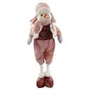 Новорічна декоративна іграшка  C 67790 з телескопічними ніжками, сніговик