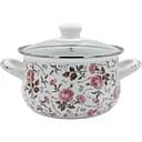 Кастрюля Verona эмалированная со стеклянной крышкой 3 л (VR-0003-20)