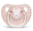 Пустышка анатомическая Suavinex Hygge Уютные истории Зайчика, 0-6 мес., розовый (306558)
