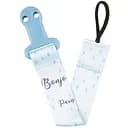 Цепочка к пустышке Canpol babies Bonjour Paris голубая (51/026_blu)