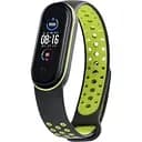 Ремінець Becover Vents Style для Xiaomi Mi Smart Band 5 / Mi Smart Band 6 Black-Green (705152)