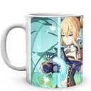 Кухоль GeekLand Genshin Impact Геншин Імпакт Джин з мечем GN 02.500 330 мл білий