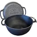 Котелок чугунный Наша мастерская с крышкой-сковородкой 4 л (V4CP)