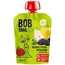 Пюре фруктовое Bob Snail Яблоко-Груша-Чернослив для детей от 6 месяцев, гомогенизированное 90 г