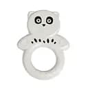 Игрушка-погремушка Lindo Котик, серый (1612 сер)