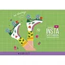 Альбом для малювання Школярик Insta 20 аркушів зелений (PB-GB-020-8514) 