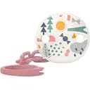 Клипса для пустышки Suavinex A walk in the park розовая (308232)