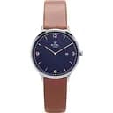 Жіночий водонепроникний наручний годинник Royal London 21461-03 кварцовий із шкіряним ремінцем