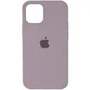 Чохол Epik Silicone Case Full Protective AA для Apple iPhone 12 Pro/12, 6.1 Сірий/Lavender