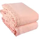 Покривало LightHouse Shal, жаккард, 240х260 см, рожеве (602022)