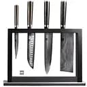 Набір кухонних ножів Huo Hou Damascus Kitchen Knife Set (HU0073) 4 штуки + підставка