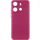 Чохол Silicone Cover Lakshmi Full Camera (A) для Tecno Spark Go 2023 Бордовий / Marsala