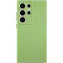 Чехол Lakshmi Silicone Cover Full Camera (A) для Samsung Galaxy S24 Ultra Зеленый / Pistachio