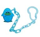 Ланцюжок для пустушки Lindo з кліпсою, синій (Pk 218)