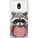 Чехол-накладка Samsung для Galaxy J5 (2017) силиконовый с рисунком