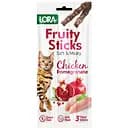 Лакомство для взрослых кошек Lora жевательные стиксы с курицей и гранатом 3 х 5 г