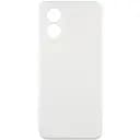 Силиконовый чехол Candy Full Camera для Oppo A38/A18 Белый/White