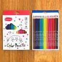 Олівці кольорові Acmeliae, 18 кольорів, трикутний корпус, 3 мм