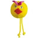 Іграшка для котів Природа М'яч Каченя з мотузочками на гумці 5 см