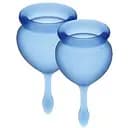 Менструальные чаши Satisfyer Feel Good Темно синие