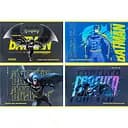 Набір зошитів для малювання Kite DC Batman 24 аркуші скоба  гібр. лак + УФ лак 12 шт. (DC24-242)