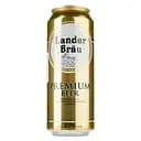 Пиво Landerbrau Premium Pilsner, светлое, фильтрованное, 4,9%, ж/б, 0,5 л