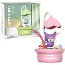 Детская настольная лампа Куроми цветочный горшок розовая (351A)