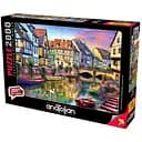 Пазл Anatolian Канал Кольмар Франция 2000 эл. (3953)